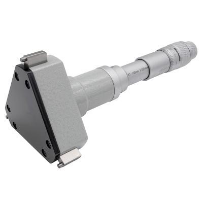 Indvendig 3-punkt mikrometer 87-100 mm inkl. forlænger og kontrolring